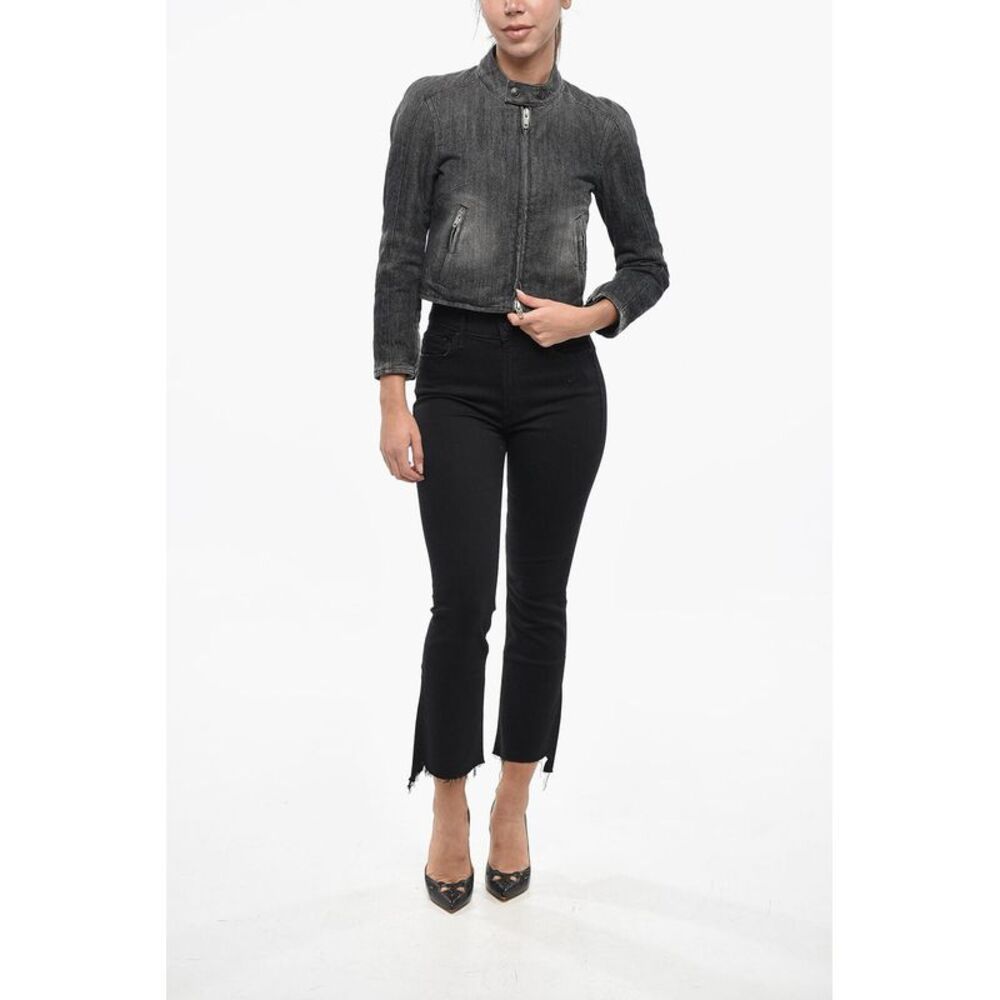 Crop Denim Jacket SHRUNK RACER - Picture 5 of 5